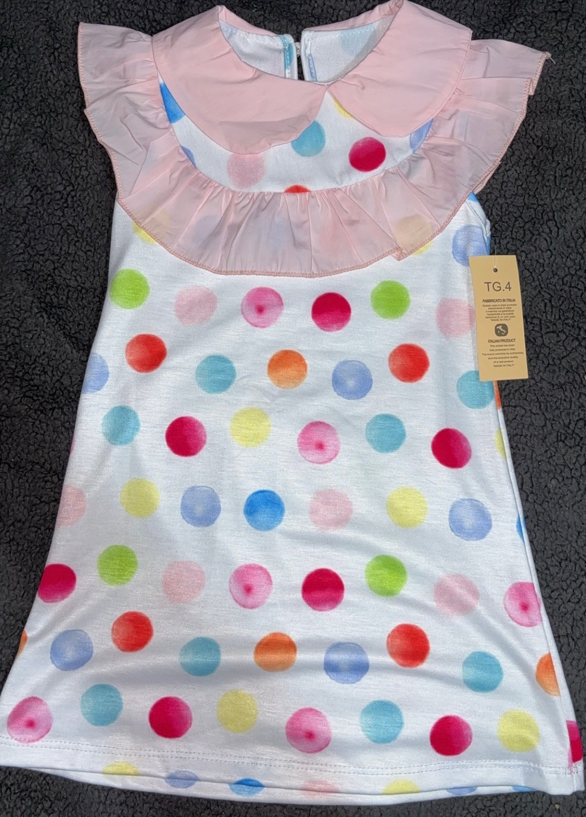 Rainbow Spots Dress